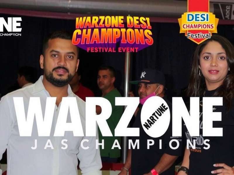 Warzone Desi Champions Festival Event