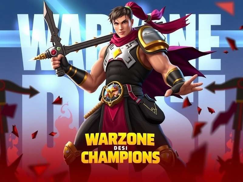 Warzone Desi Champions Game Banner